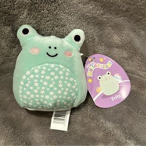SQUISHMALLOWS Fritz the Frog 4.5in NWT